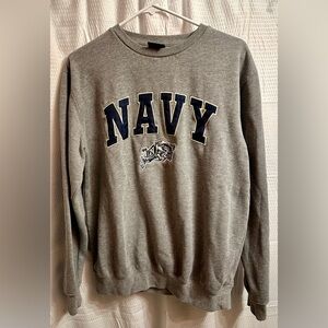 US Navy crew neck sweatshirt. Size medium